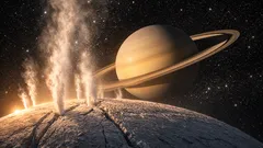 Cassini data reveals fresh organic molecules in Enceladus’ ocean plume