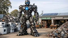 How zero waste hubs turn old appliances into art and keep tonnes out of landfill