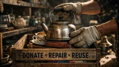 This reuse hub kept 110 tonnes out of landfill in a year, and Aussies can copy the habits